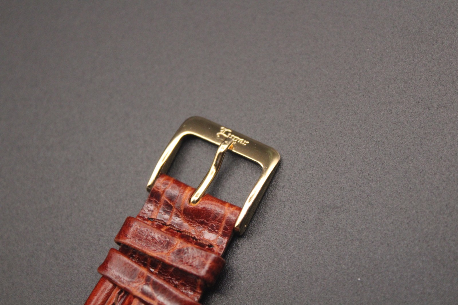 Vintage Timex Manual Wind Day-Date “Telephone Dial” Brown Dial Watch