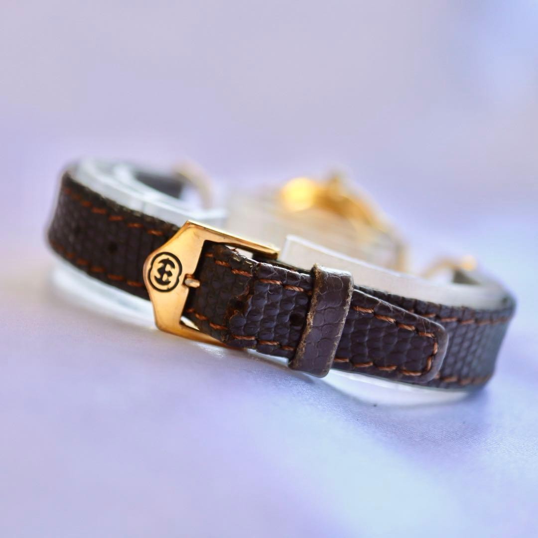 Gucci Sherry Line Gold Quartz Women’s Watch 1536 Brown Japan 0713926