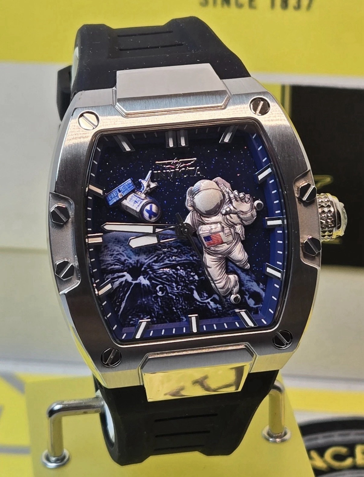 Invicta S1 Rally Moonlander Artemis ll USA Moon Expedition Men’s Watch 43mm!!🌒