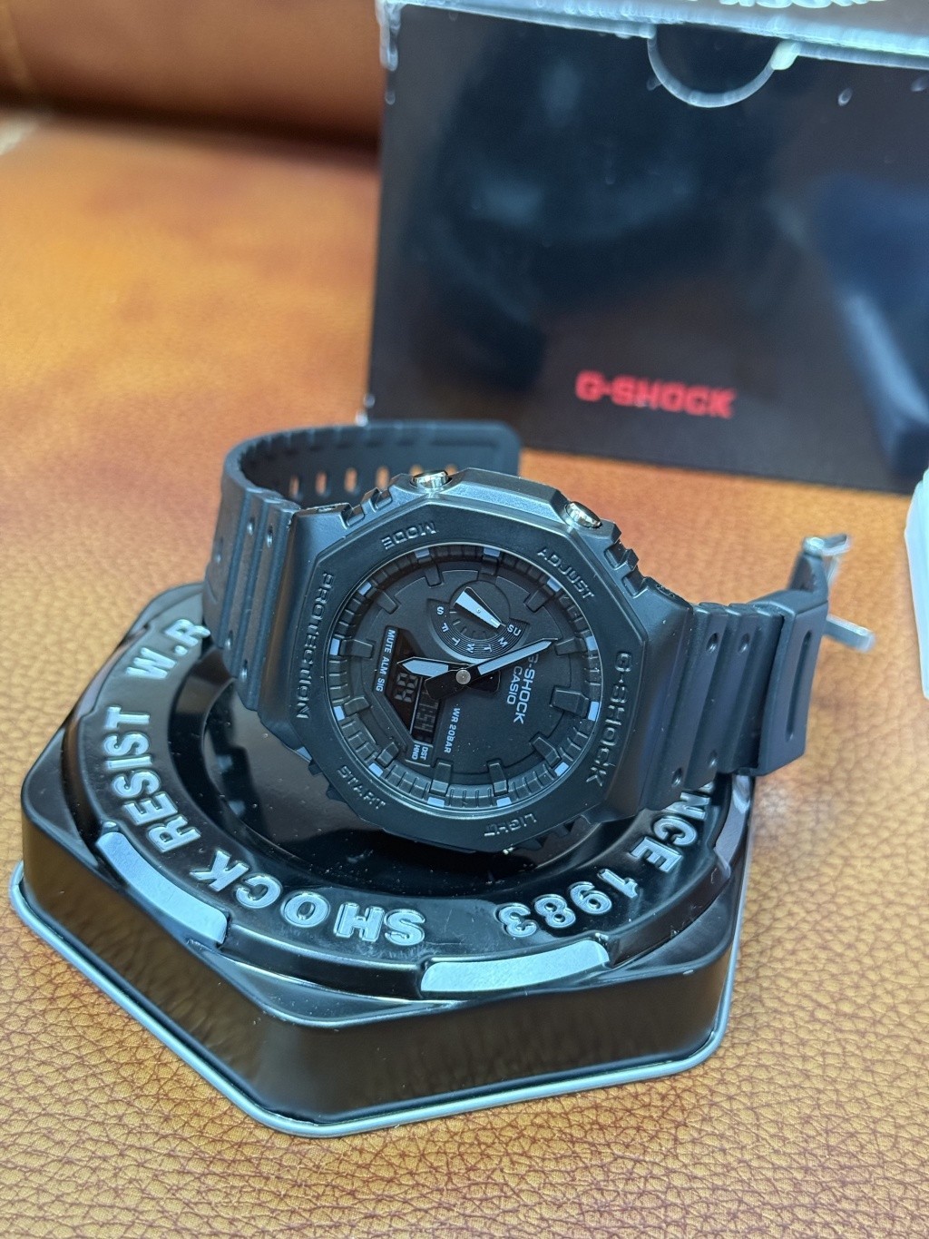 Casio – G-Shock Black GA2100-1A Tough Watch, Analog-Digital men’s watch