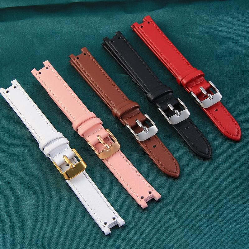 for Anne Klein Quality Genuine Leather Watch Band Straps Women Ak2618 2157 2156