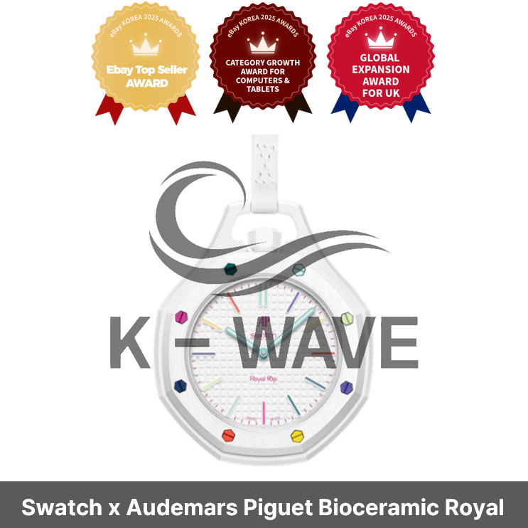 Swatch x Audemars Piguet Bioceramic Royal Pop Huit Blanc / Express