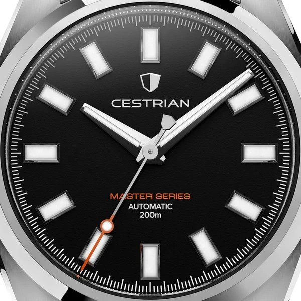 Cestrian Master Series V3 Black Dial Automatic Mens Watch CM-BK001