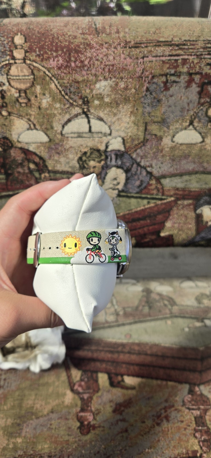 TOKIDOKI 2008 eco solar analog watch w/ box and papers