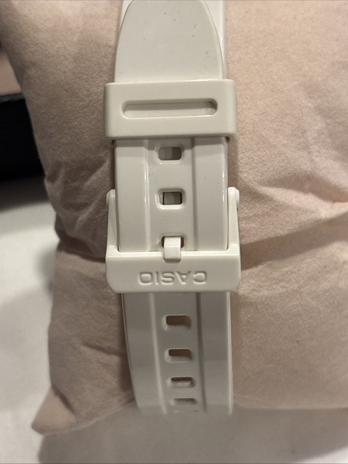 Casio Illuminator F-108WHC Watch Men 43mm White Alarm Chrono Digital. Works.