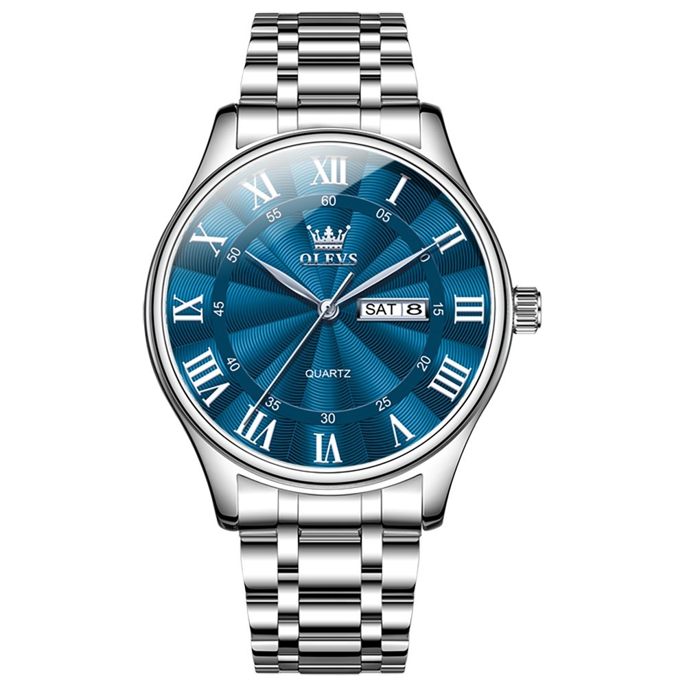 OLEVS Japan Movement Leisure Classics Night Light Ultra-Slim Quartz Watch 3663
