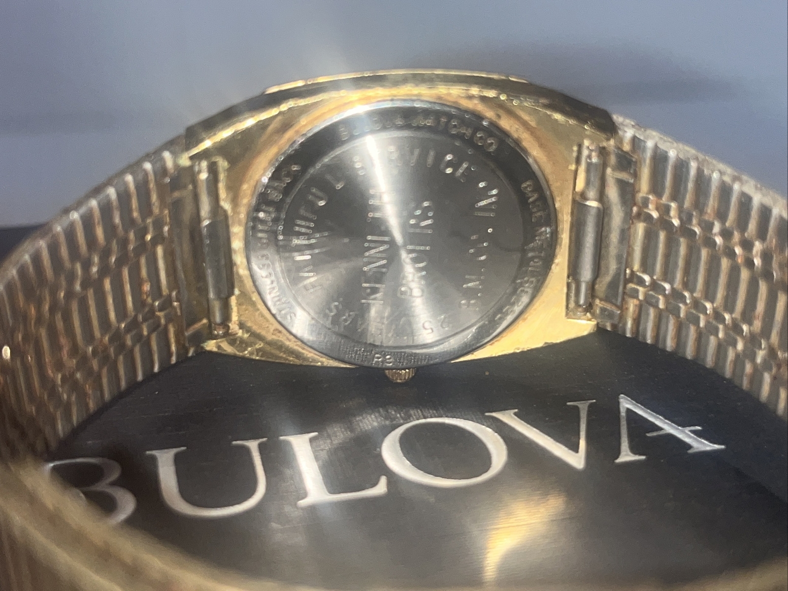 vintage bulova 82339 swiss p3 Watch Kenneth Broers 25 years MASTER WATCHMAKER