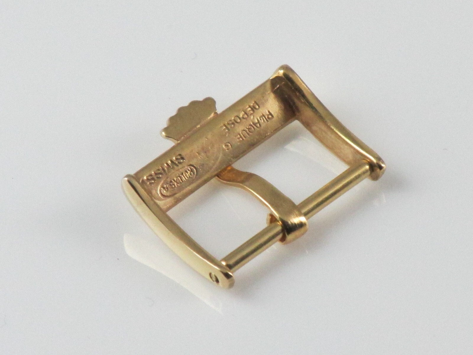 ROLEX GOLD LAMINATED BUCKLE 16mm BUCKLE ROLEX 16mm GOLD PLATED