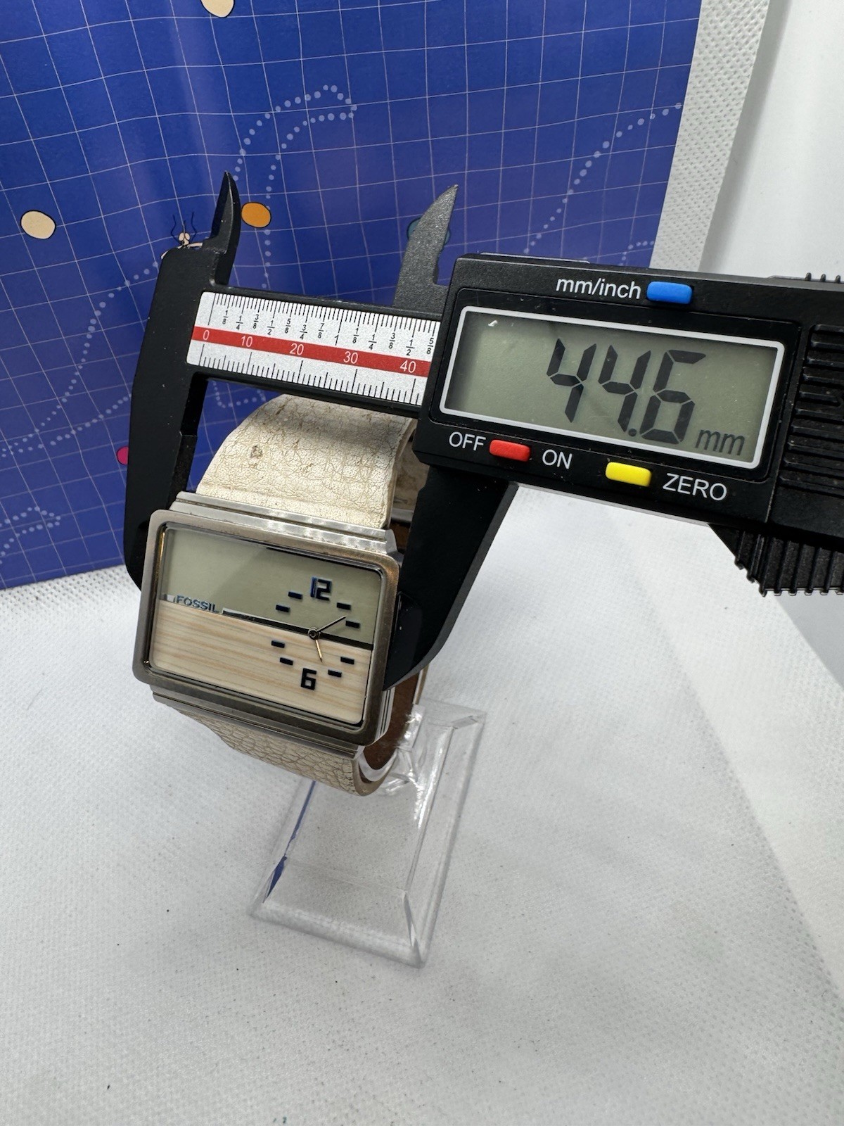 Rare Fossil Watch JR-9445 Working