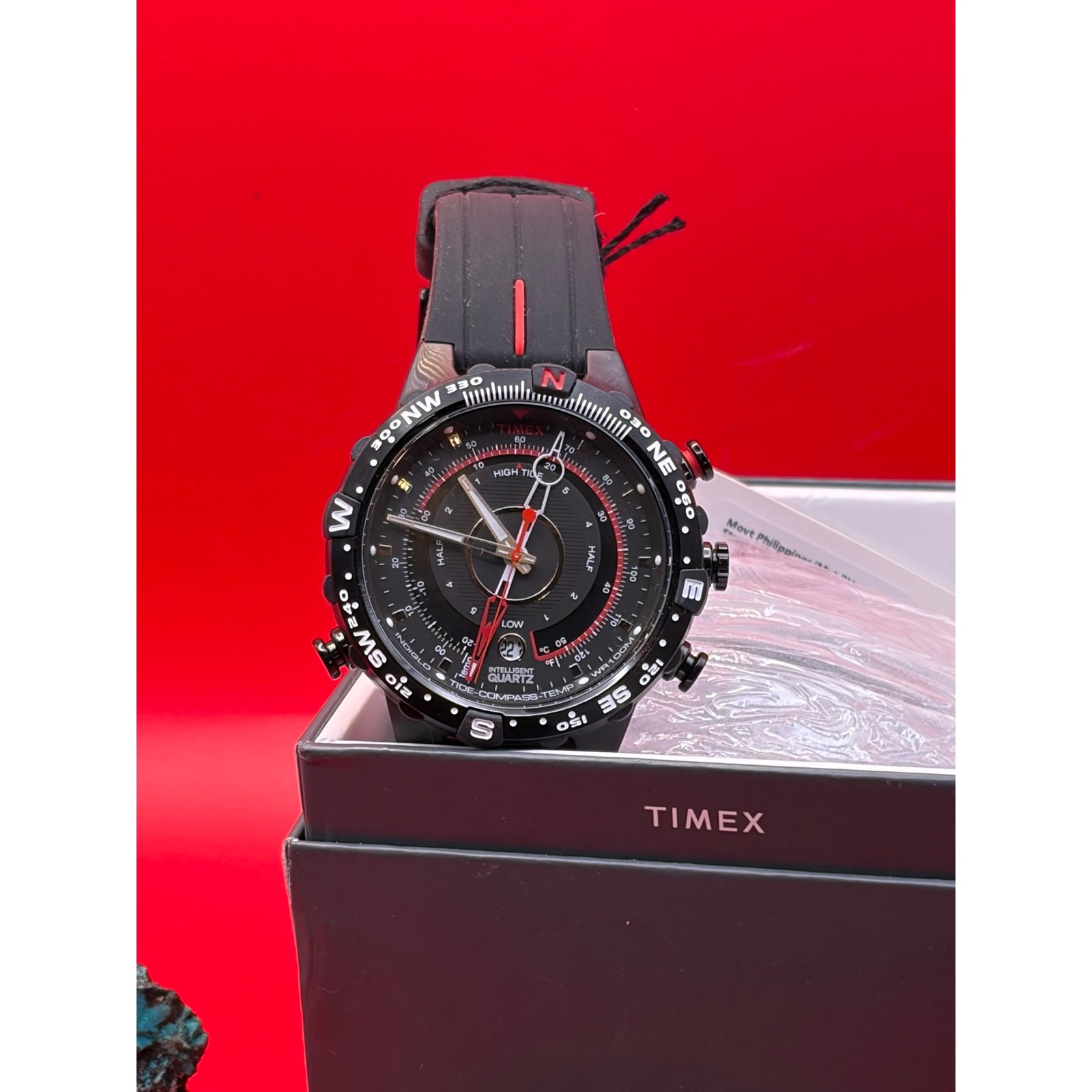 Timex Intelligent Quartz Tide-Temp-CompassModel number T2N720