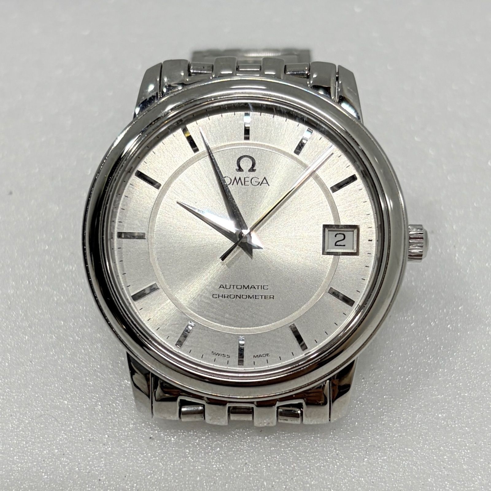 OMEGA De Ville 4500.31 Cal.1120 35mm Date AT Men’s Watch Working wrist 18cm