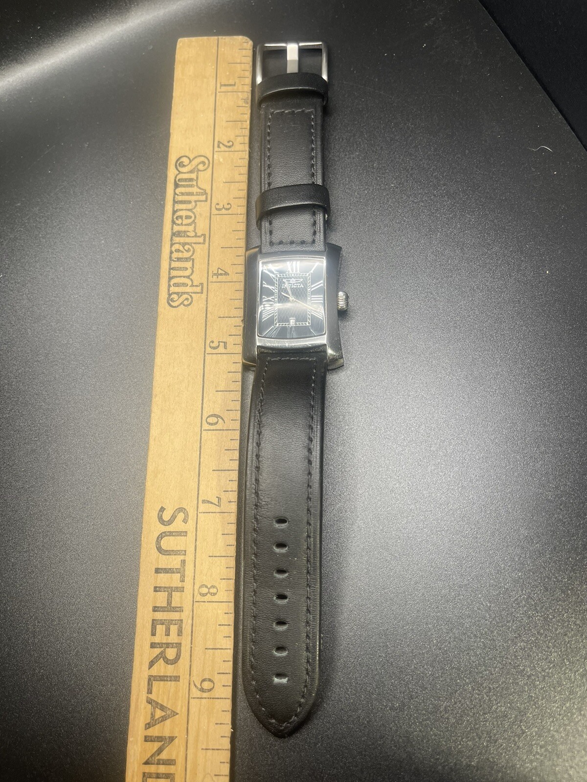 W272-Invicta Classic Watch Model 2791 Classic w/ Genuine Original Leather Strap