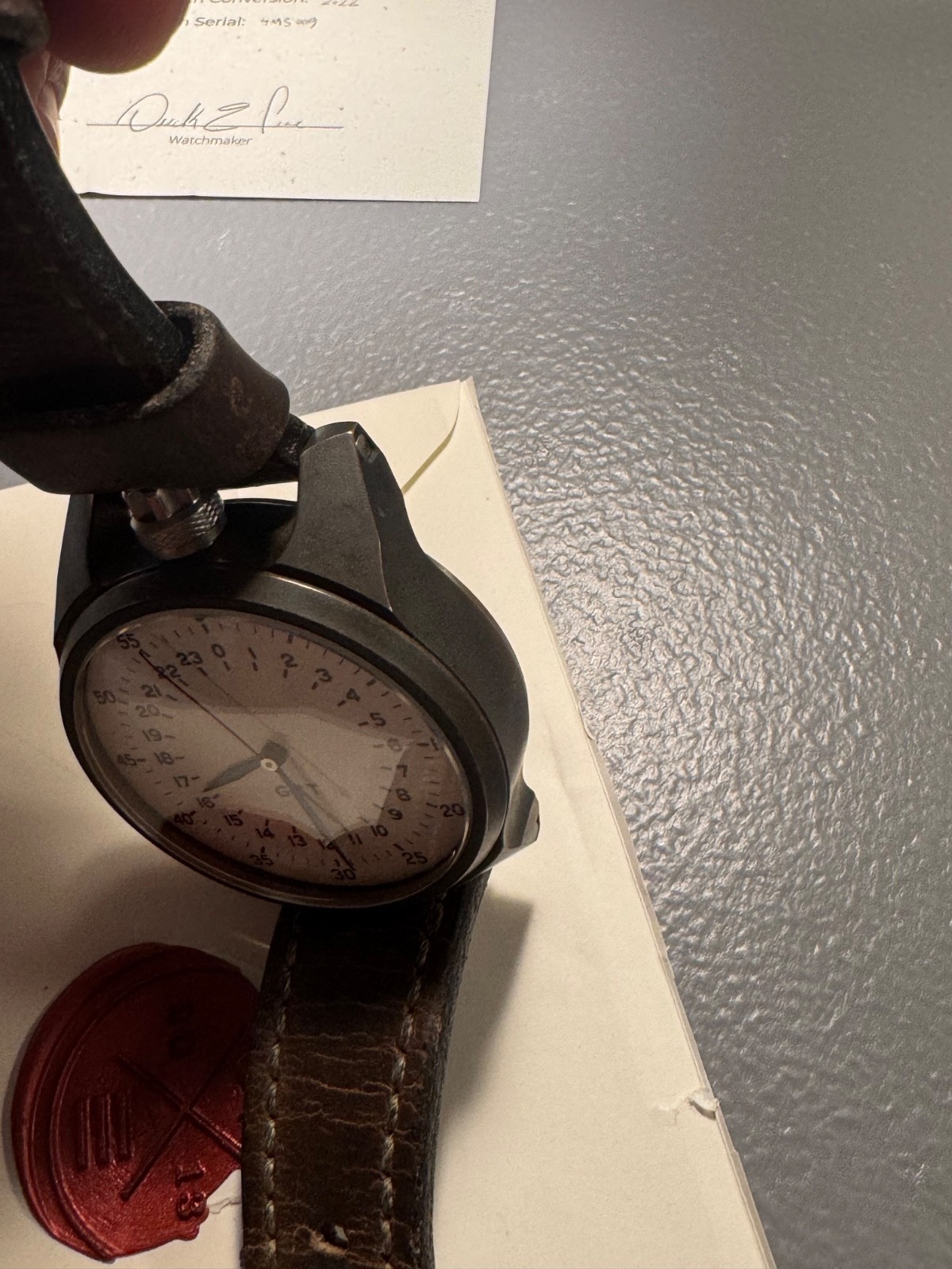 Vortic Watch Elgin GCT 1of15conversion pocketwatch