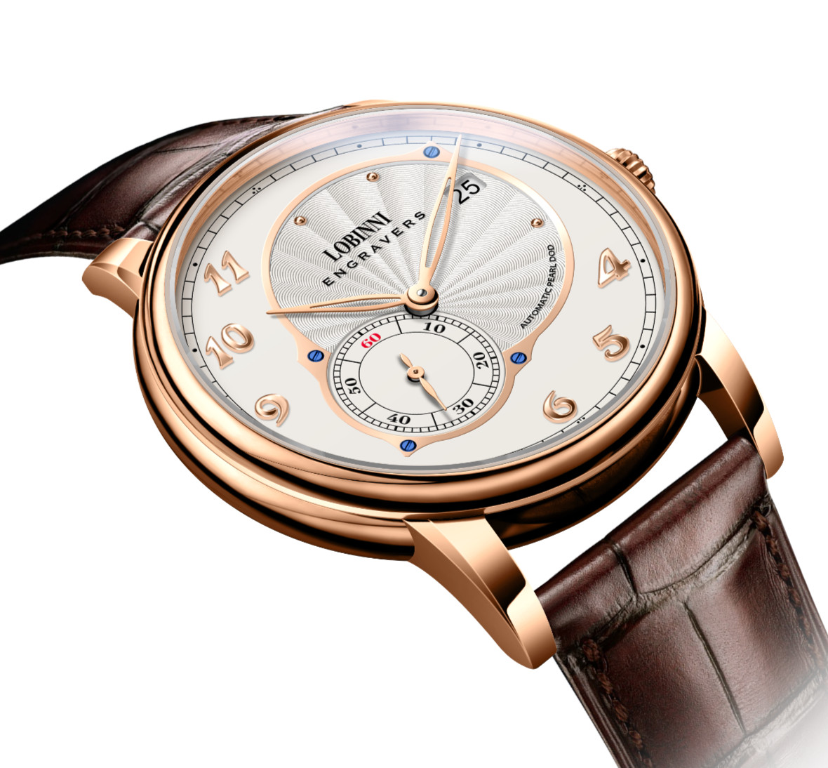 LOBINNI Men Automatic Watch 40mm Mechanical Wristwatch Hangzhou 5000 Micro Rotor
