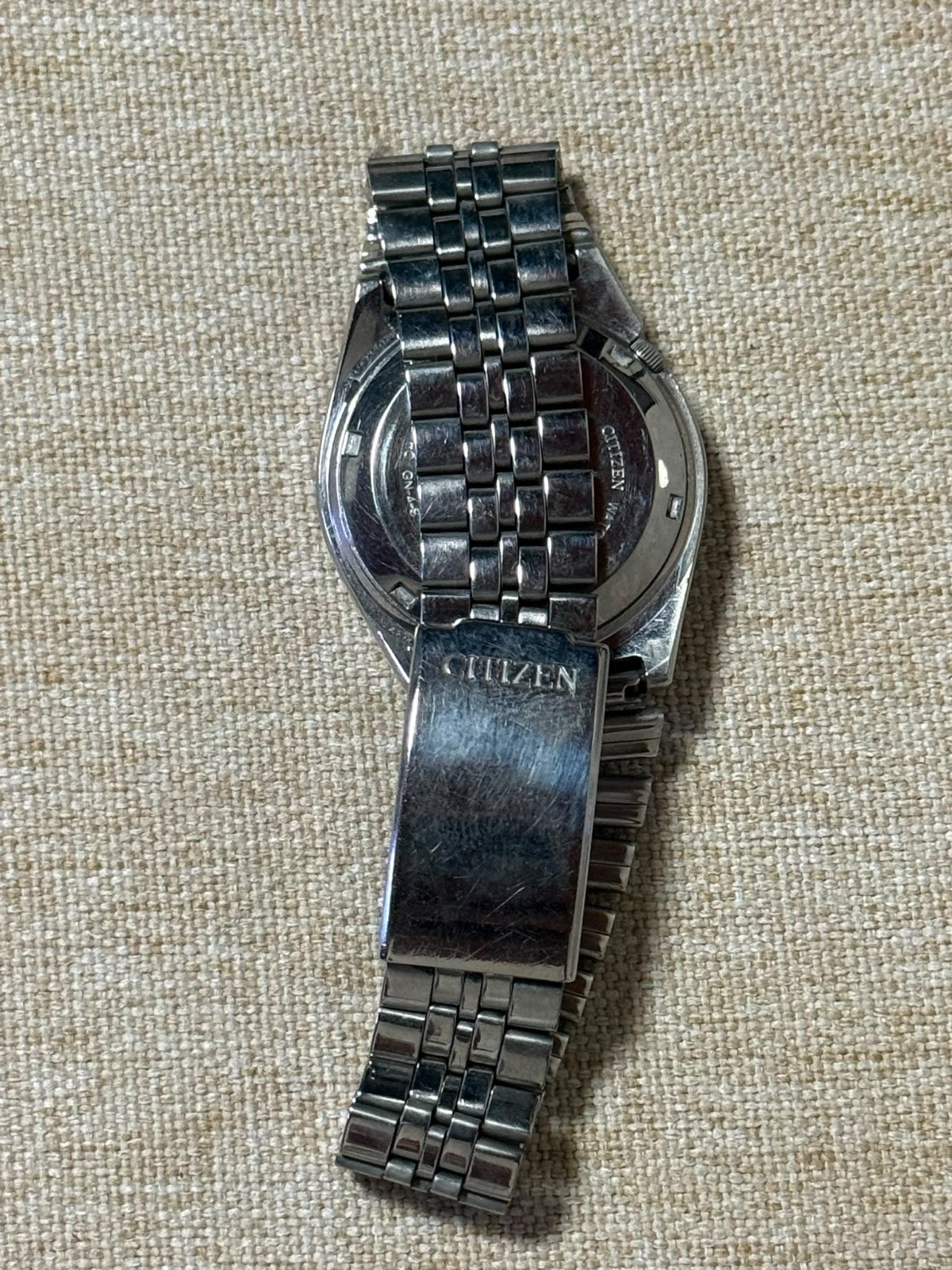 Vintage Citizen Eagle 7 Automatic 21 Jewels Black Dial Day Date Japan Watch JDM
