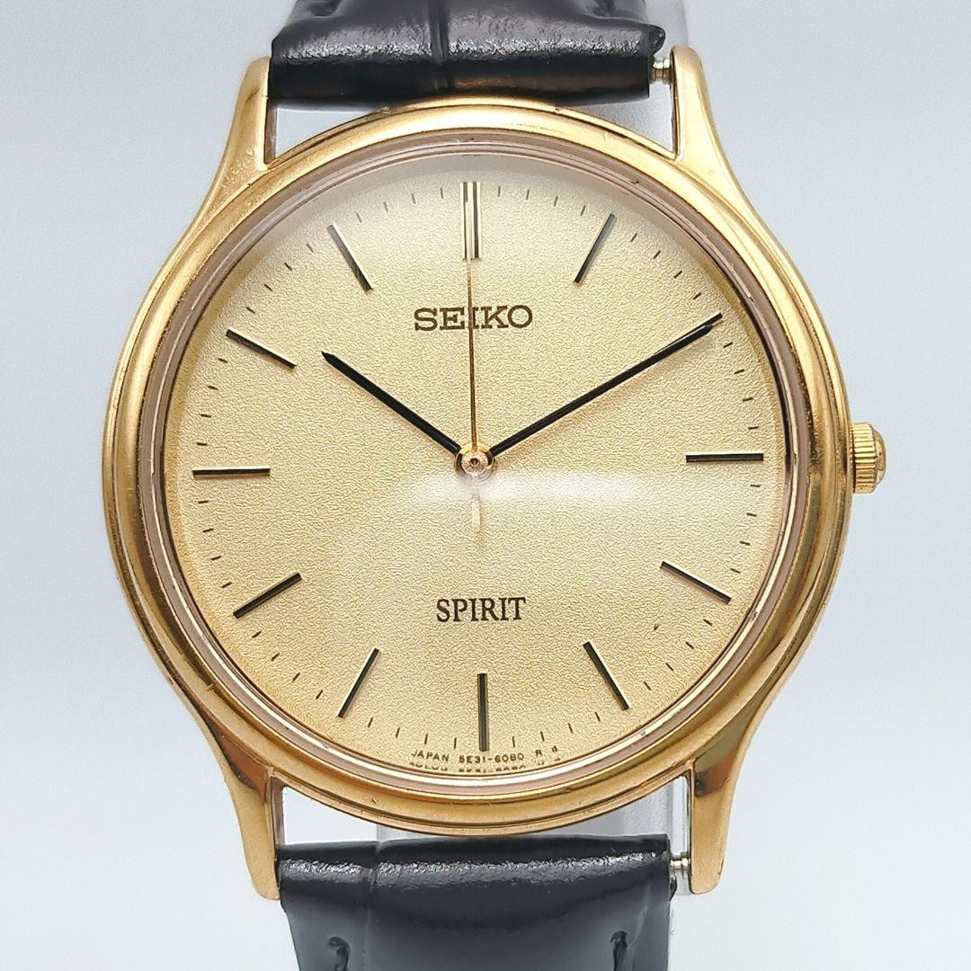 Seiko Spirit Gold 33mm Quartz Watch