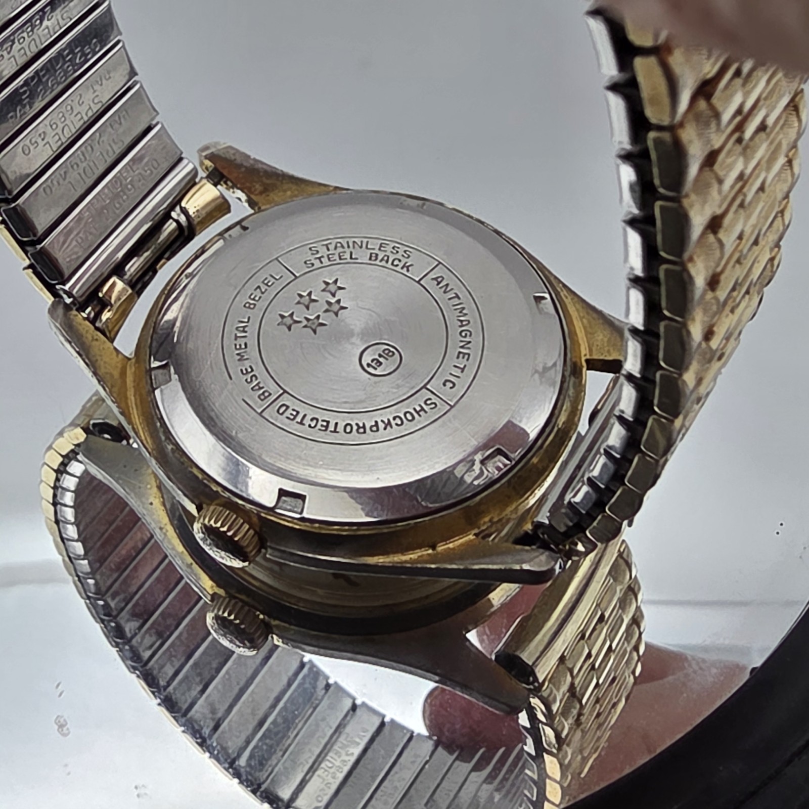 Vintage Tel Aviv Art Watch Hebrew Alphabet Dial Mechanical 17J French…