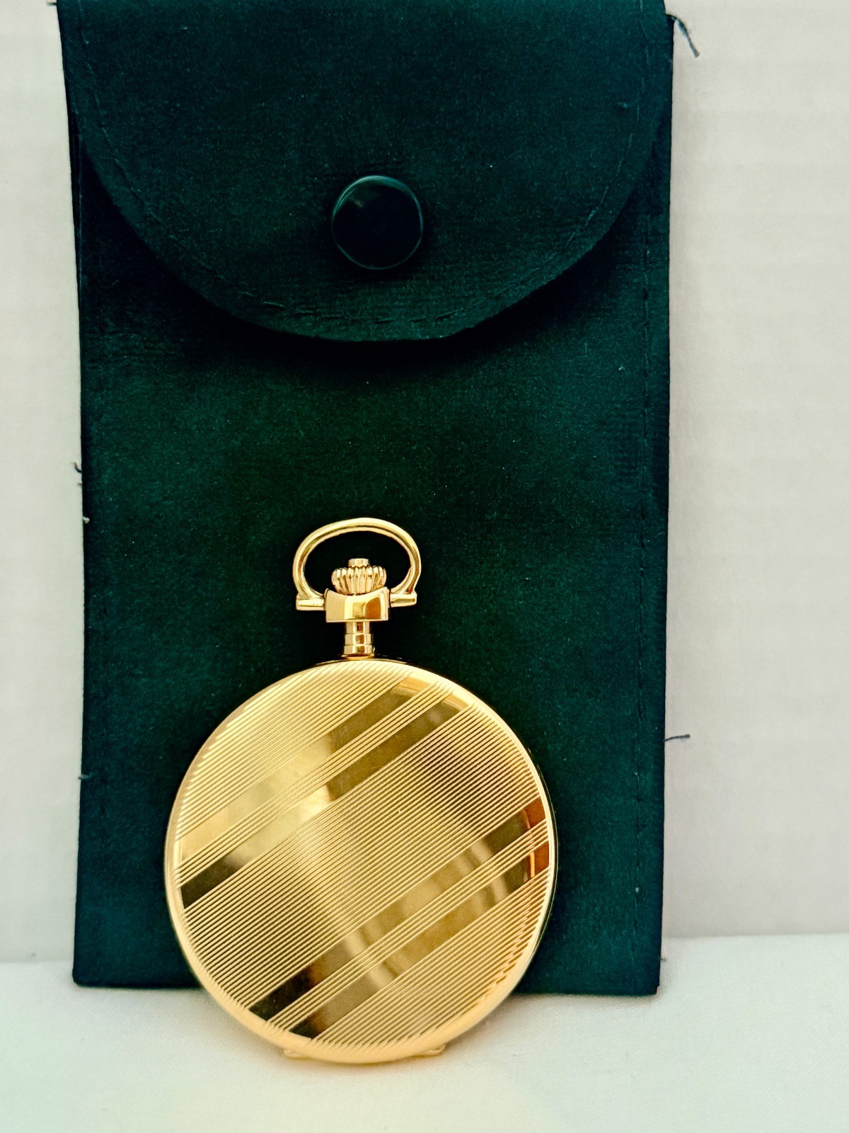 Tissot Savonnette 49mm Yellow Gold Plated Pocket Watch