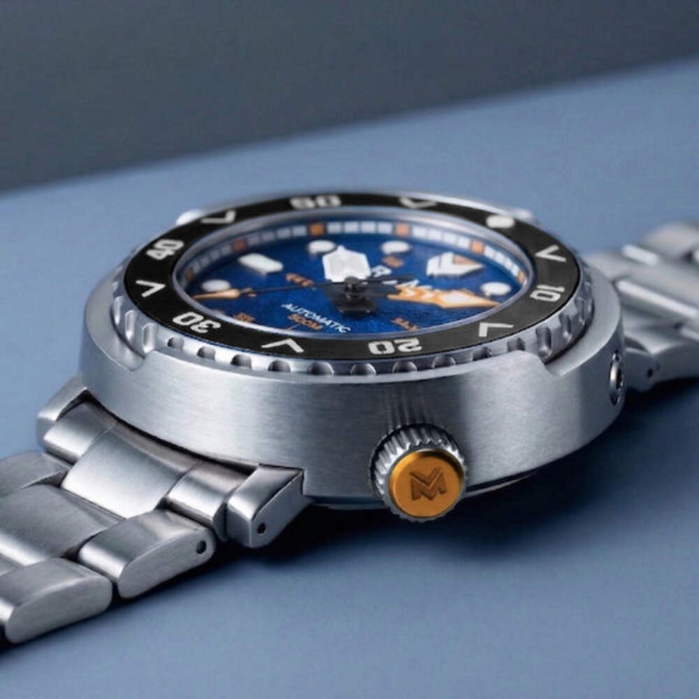 Zumwalt Automatic Blue Dial / Stainless Steel Bracelet Blue Dial Wristwatch RG-8