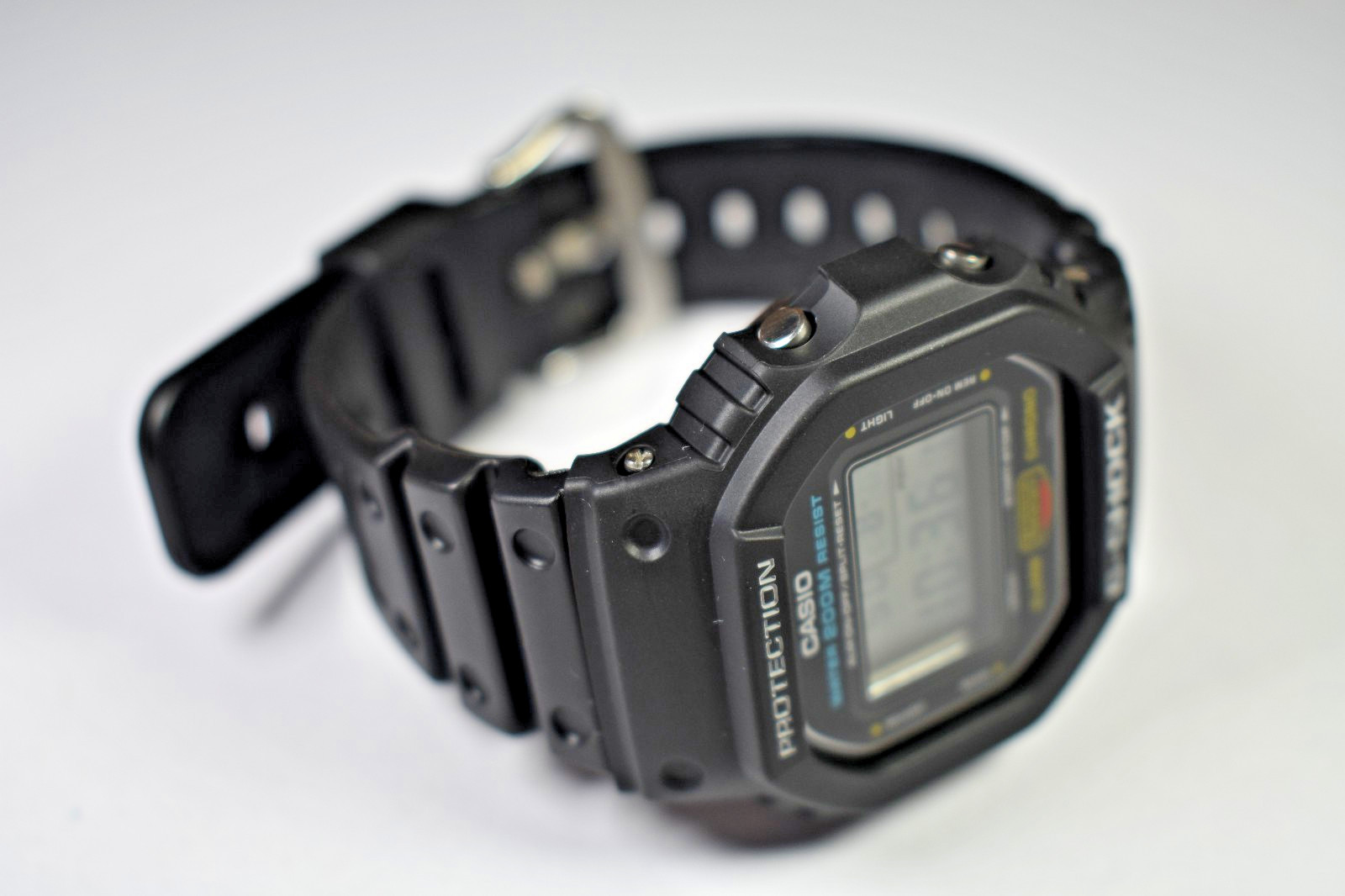 RARE 1987-89! Casio DW-5600C (901) JAPAN H Screwback NEW BATTERY/BEZEL!