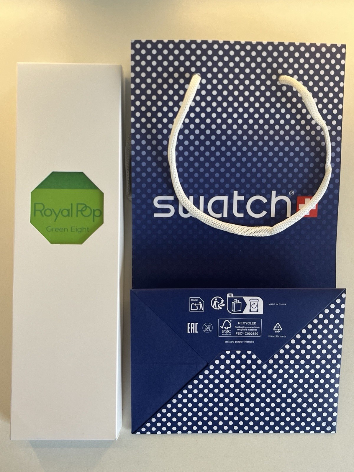 Swatch X AP Royal Pop Green Eight