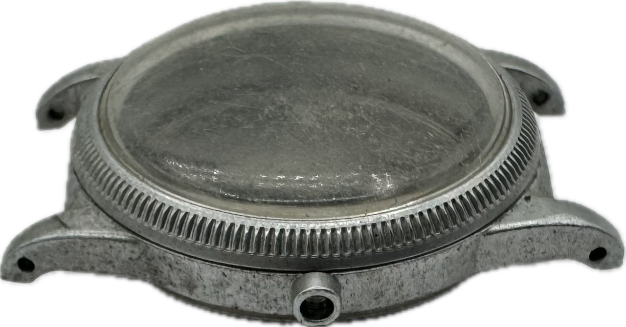 Vintage Wadsworth 6/0 Size Coin Edge Military Men’s Wristwatch Case Snap Back