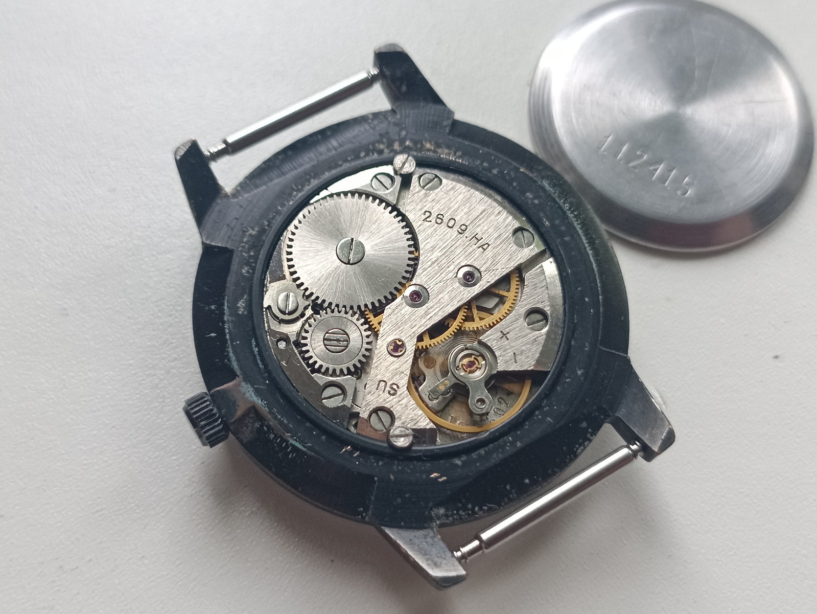 Wristwatch Raketa Big Zero 2609 HA 17 jewels USSR jewels serviced
