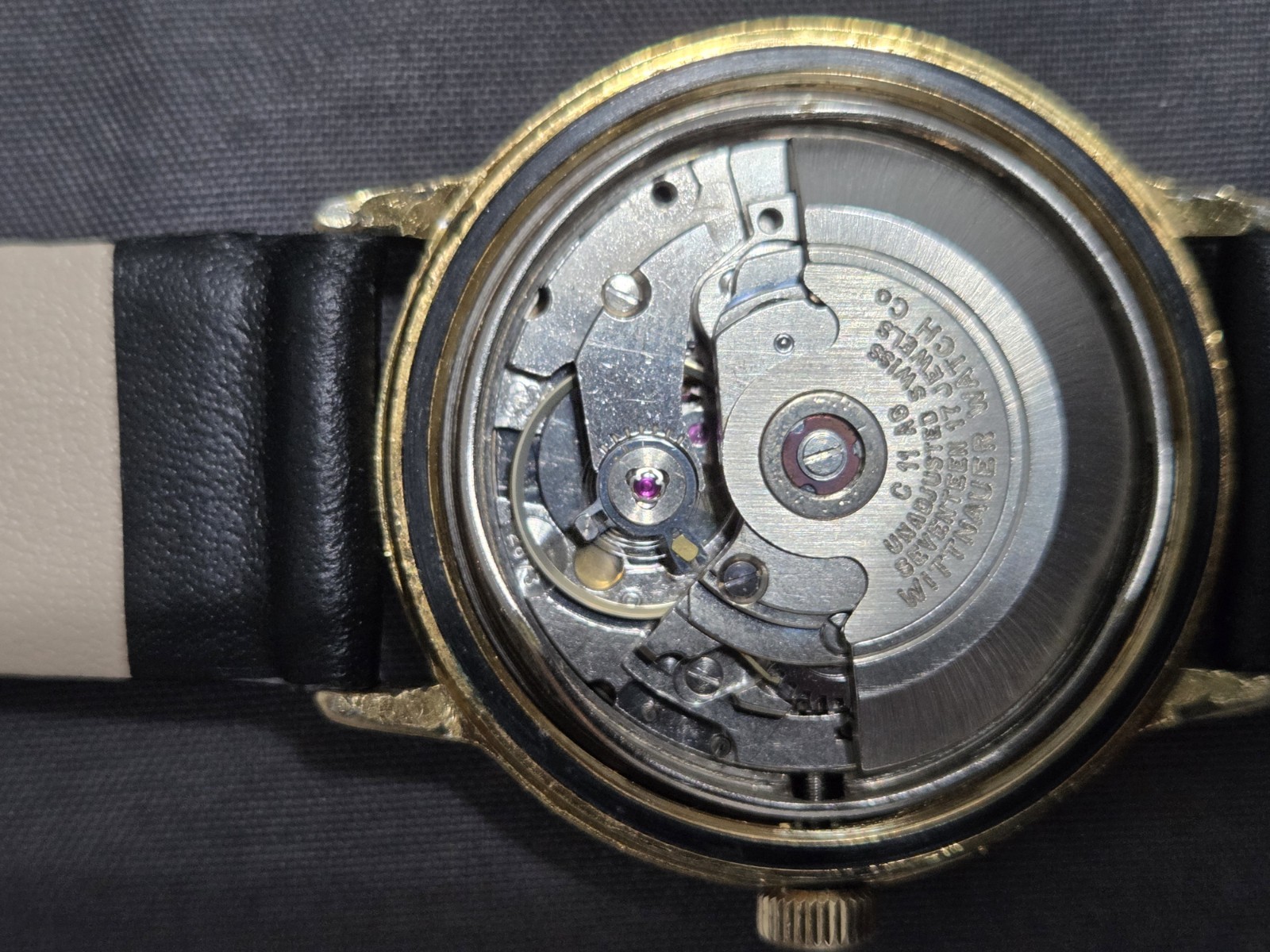 Vintage 1960s Wittnauer Geneva Automatic Watch – Cal. C11AS – Swiss – Project