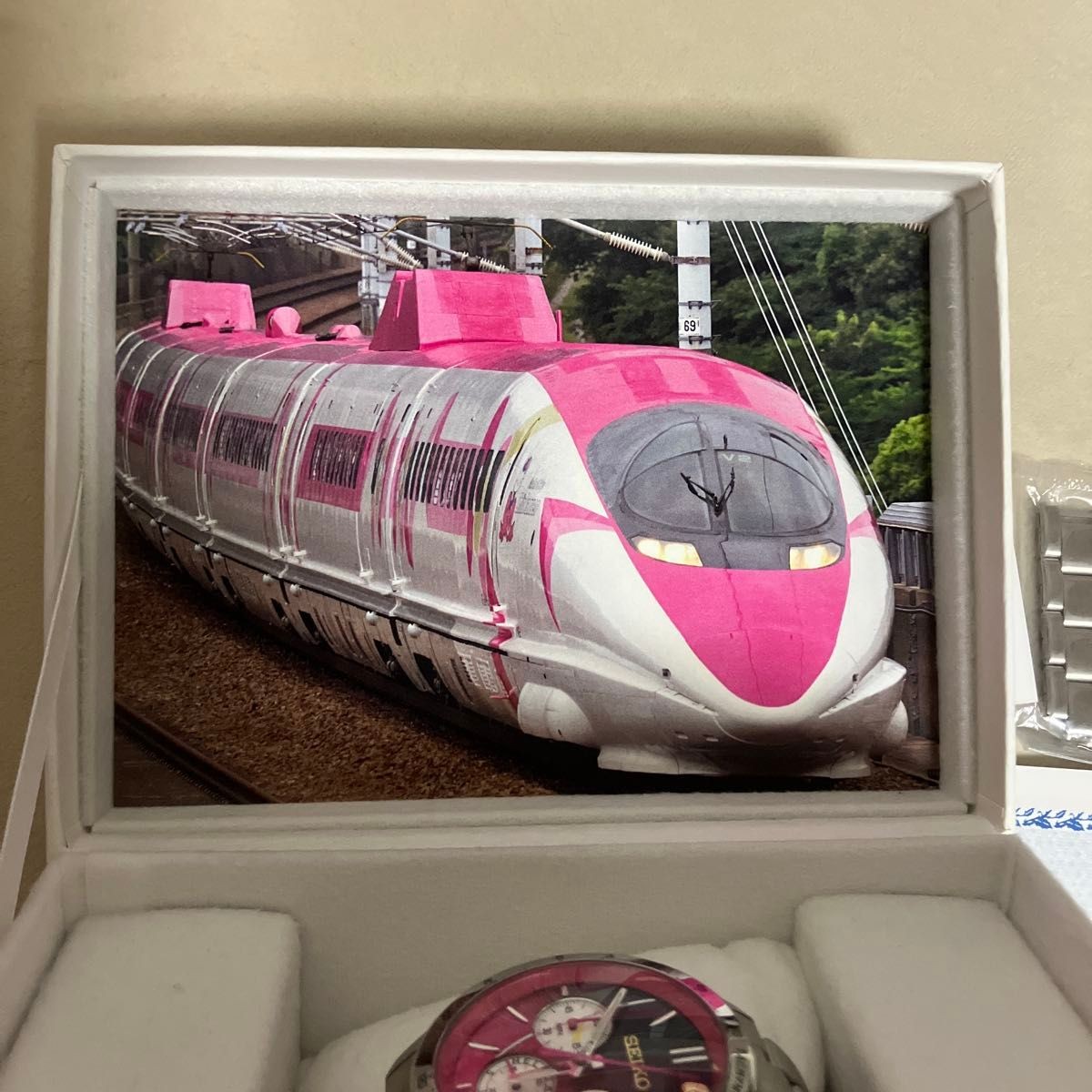 Seiko Hello Kitty Shinkansen Quartz Chronograph Limited 5,000 pcs Japan Watch
