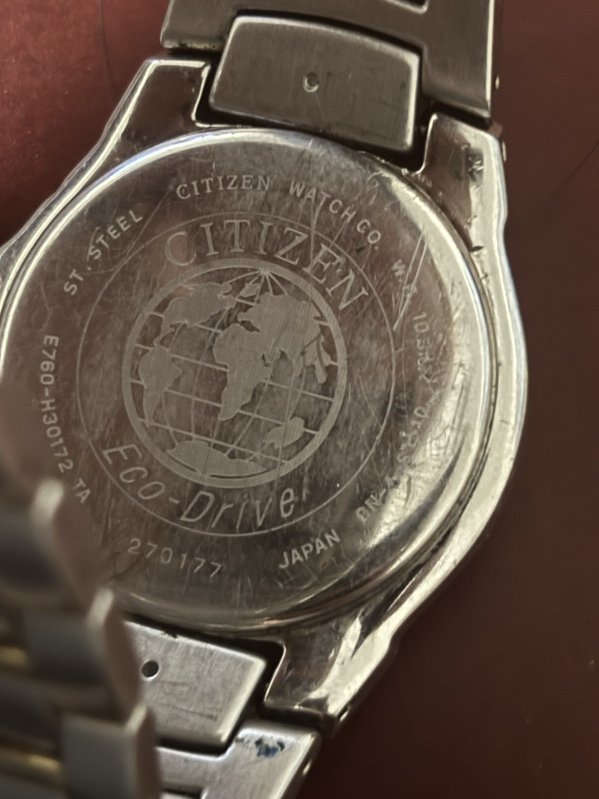 Citizen Eco-Drive Perpetual Calendar watch, likely model E710-H24385