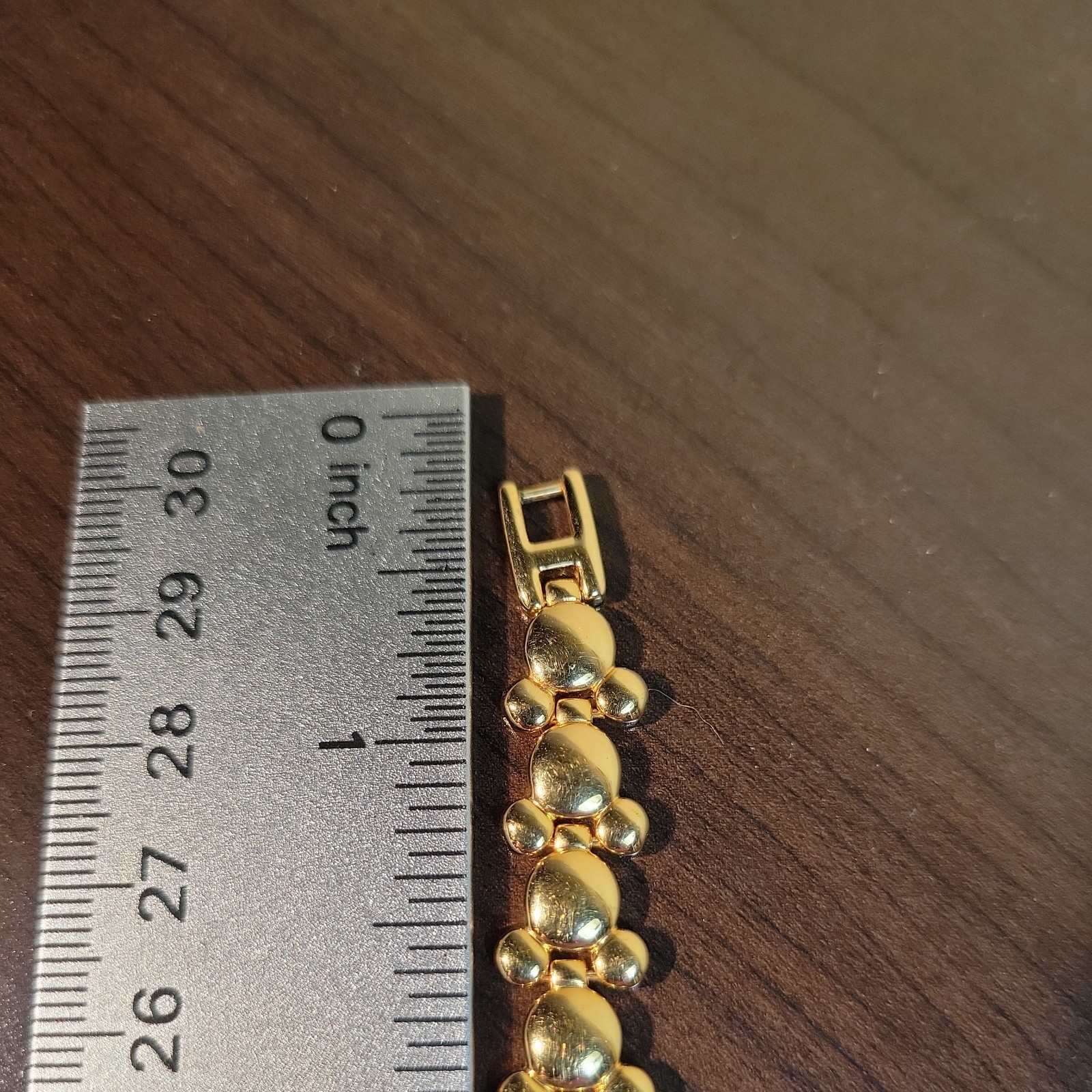 Disney Lorus Womens Watch 14mm Mickey Mouse Head Band, Gold Tone 7.25″