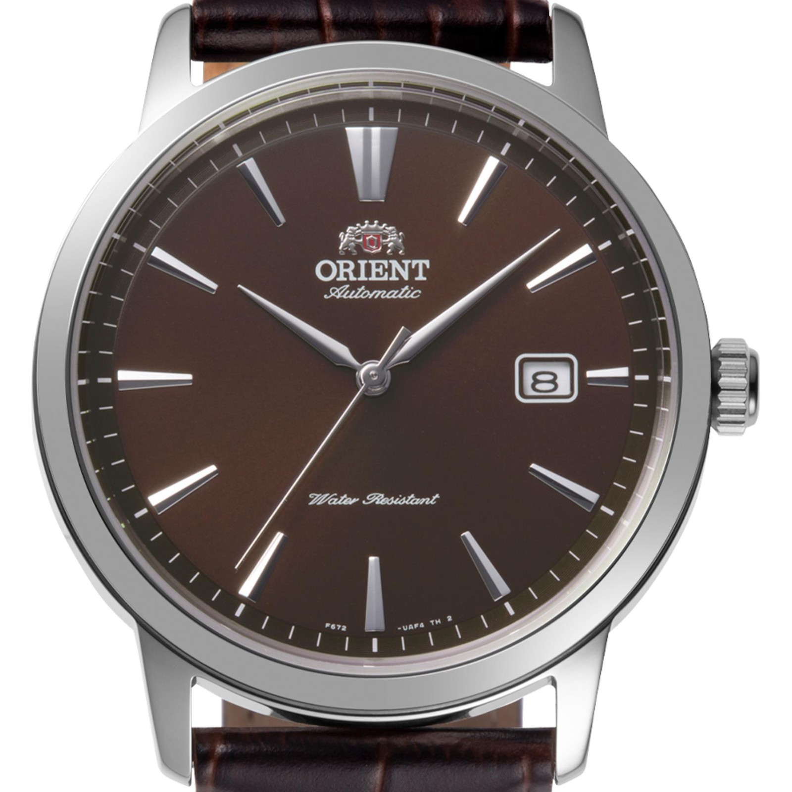 Orient Contemporary Men’s Watch RA-AC0F17Y30B 42mm AC0F Brown Dial Leather 50M