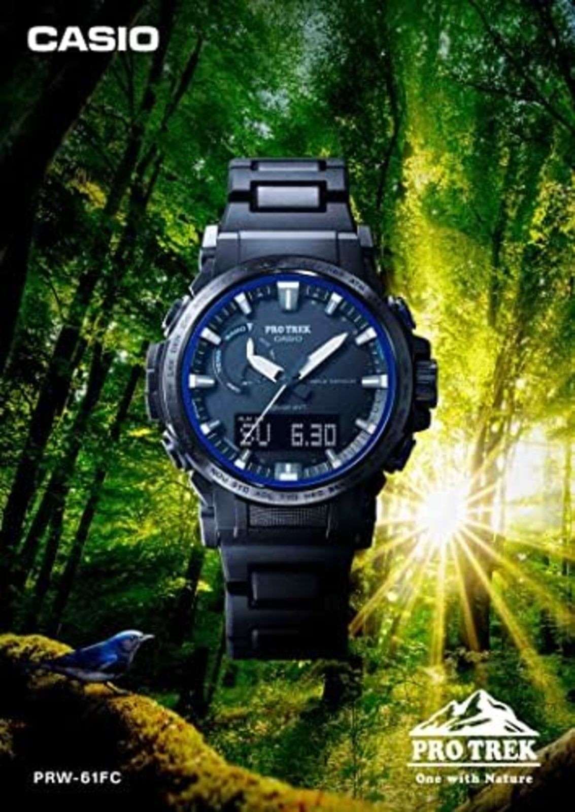 CASIO PROTREK PRW-61FC-1JF Solar Radio Men Watch Climber Line F/S w/Tracking#