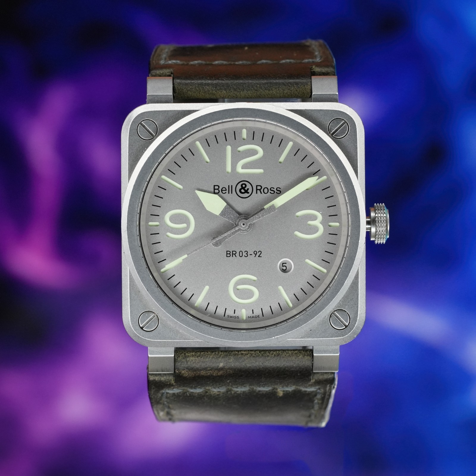 Bell & Ross BR 03-92 HOROLUM Limited Edition of 500 Aviation Type Men’s Watch