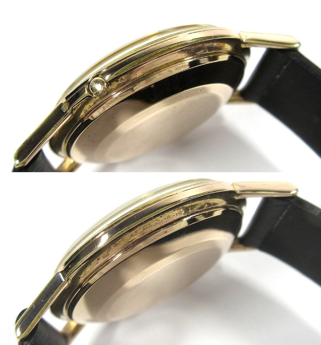 1960 Seiko Seikomatic J14064D Auto 20J Silver Dial Gold Filled 36mm Watch