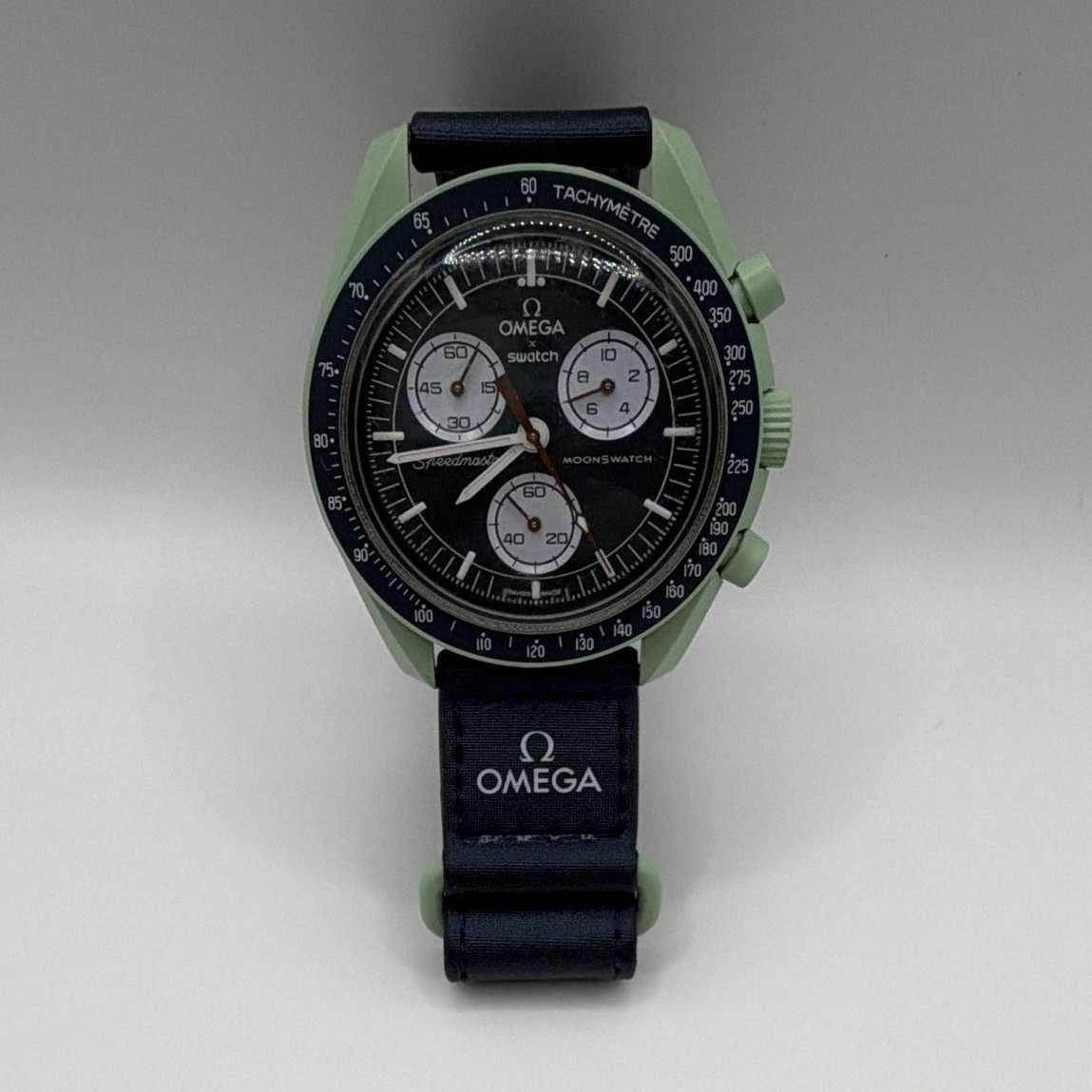 OMEGA x Swatch MoonSwatch Mission on Earth Bioceramic Quartz Chrono 42mm Box