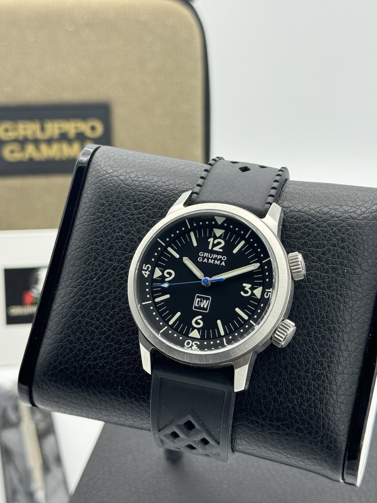 GRUPPO GAMMA CHRONONAUT LIMITED EDITION DW 2017 DIVERS WATCHES GROUP 42MM SWISS!