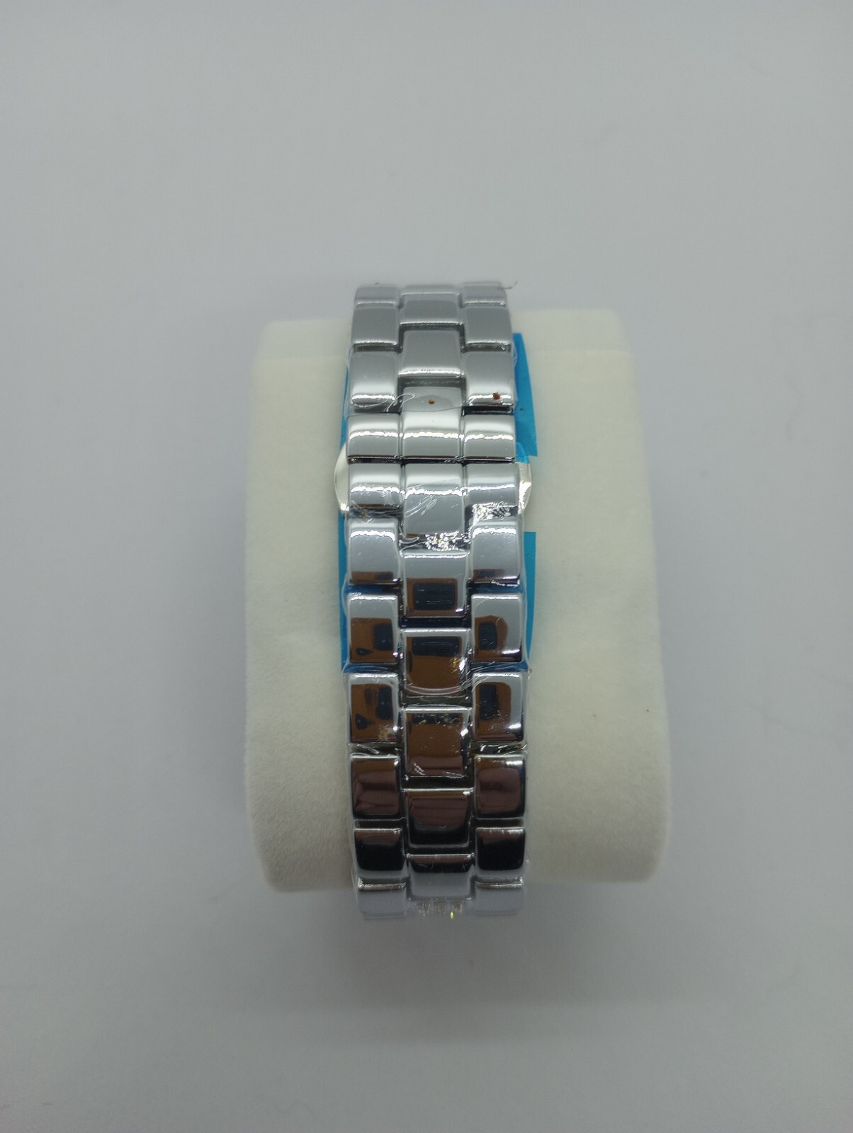 JiLiStyle Queen Series Watch w Pave Crystals & Silver Tone NEW