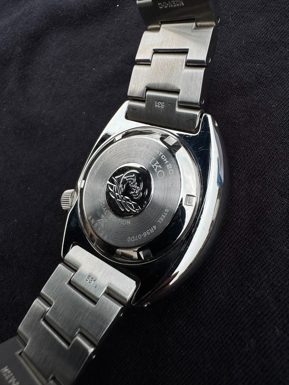 SEIKO Turtle Prospex Special Edition “Save the Ocean” Automatic Watch Blue Grade