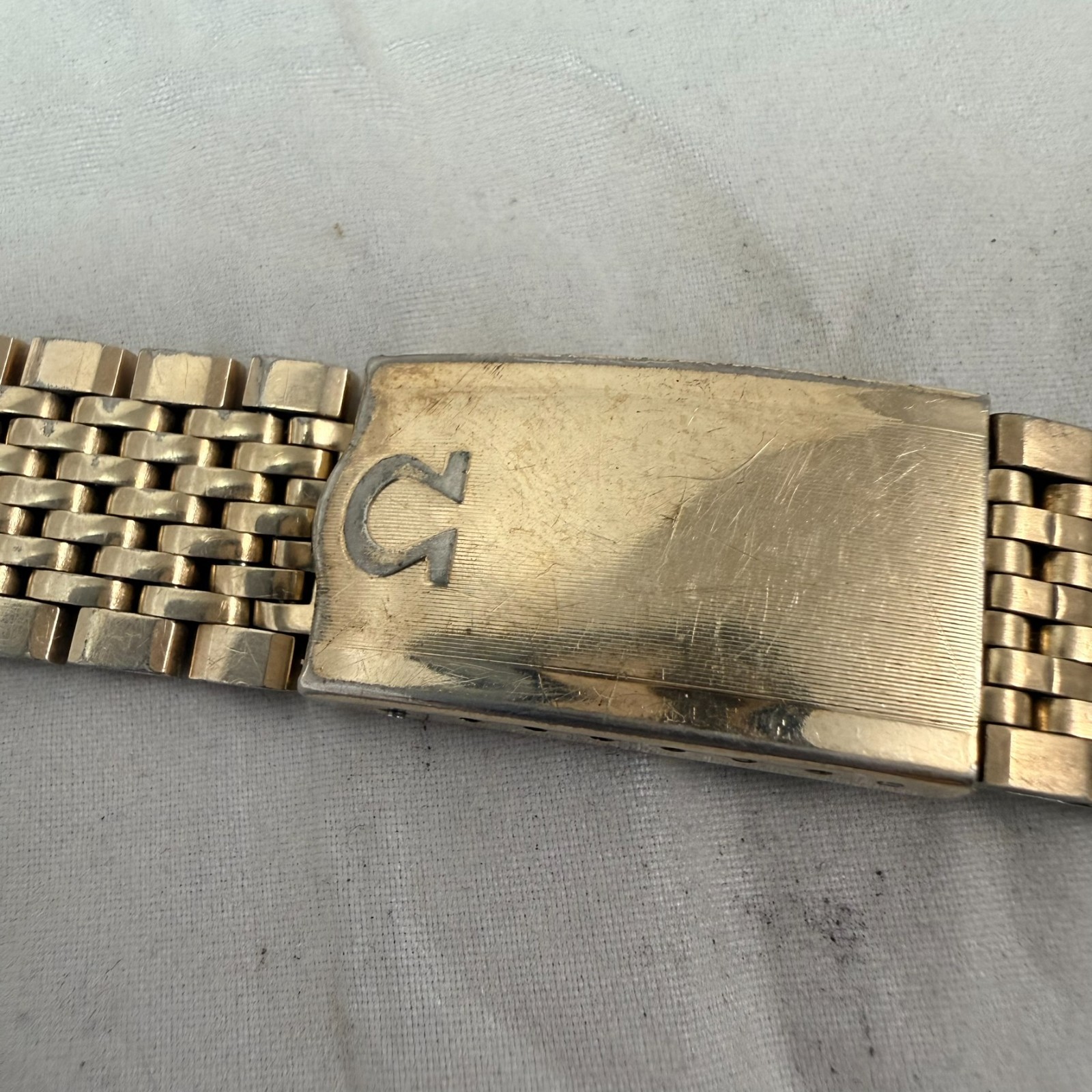 Vintage OMEGA Constellation or Seamaster 10K GF Bracelet #838