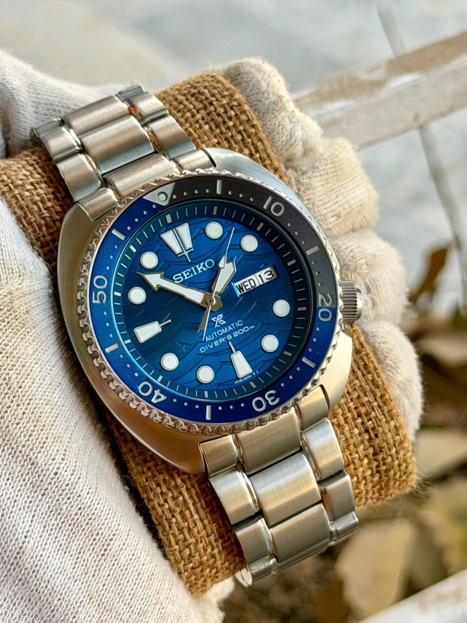 Seiko Prospex “Save the Ocean” Special Edition Turtle (Model: SRPD21 / SRPD21K1)