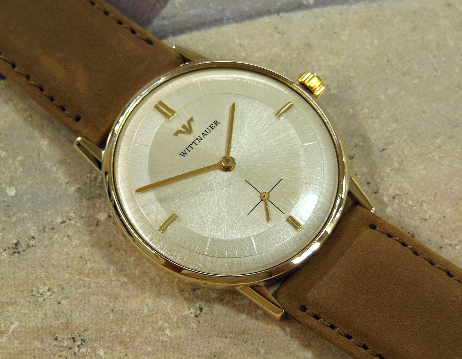 1960’s Vintage WITTNAUER, Stunning SILVER Dial, Serviced, WARRANTY