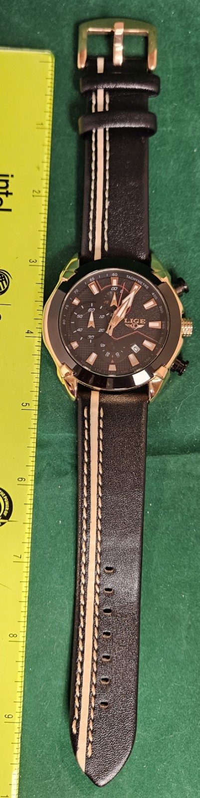 Lige 1853 Dream stainless steel watch