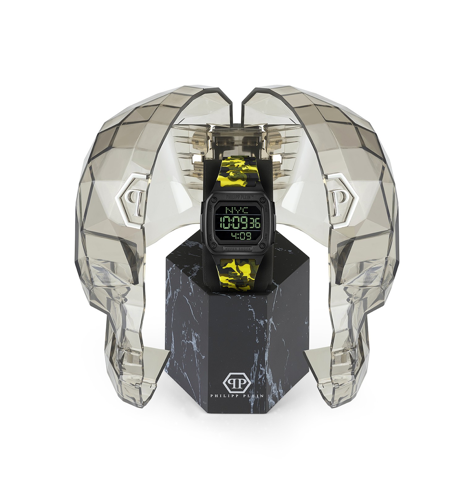 Philipp Plein Multicolour Unisexs Digital Watch Hyper $hock PWHAA1722