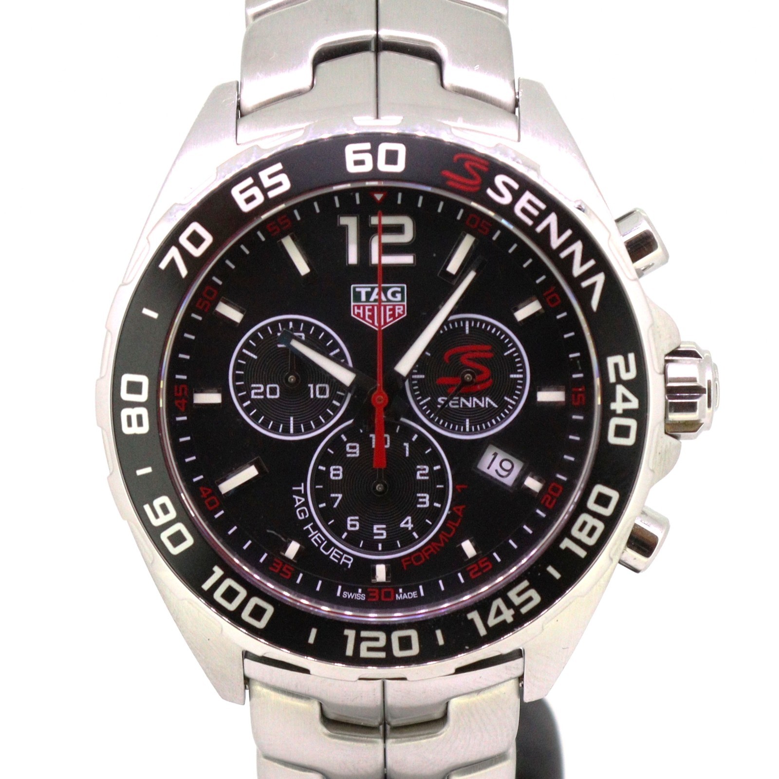 Tag Heuer Formula 1 Senna edition watch full set new bezel 1 year warranty