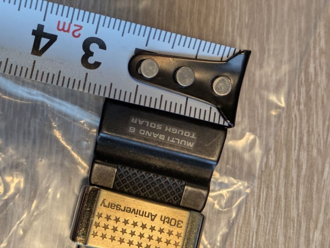 Straps and other accessories for the G-SHOCK 30th Anniversary Model GW-A1130
