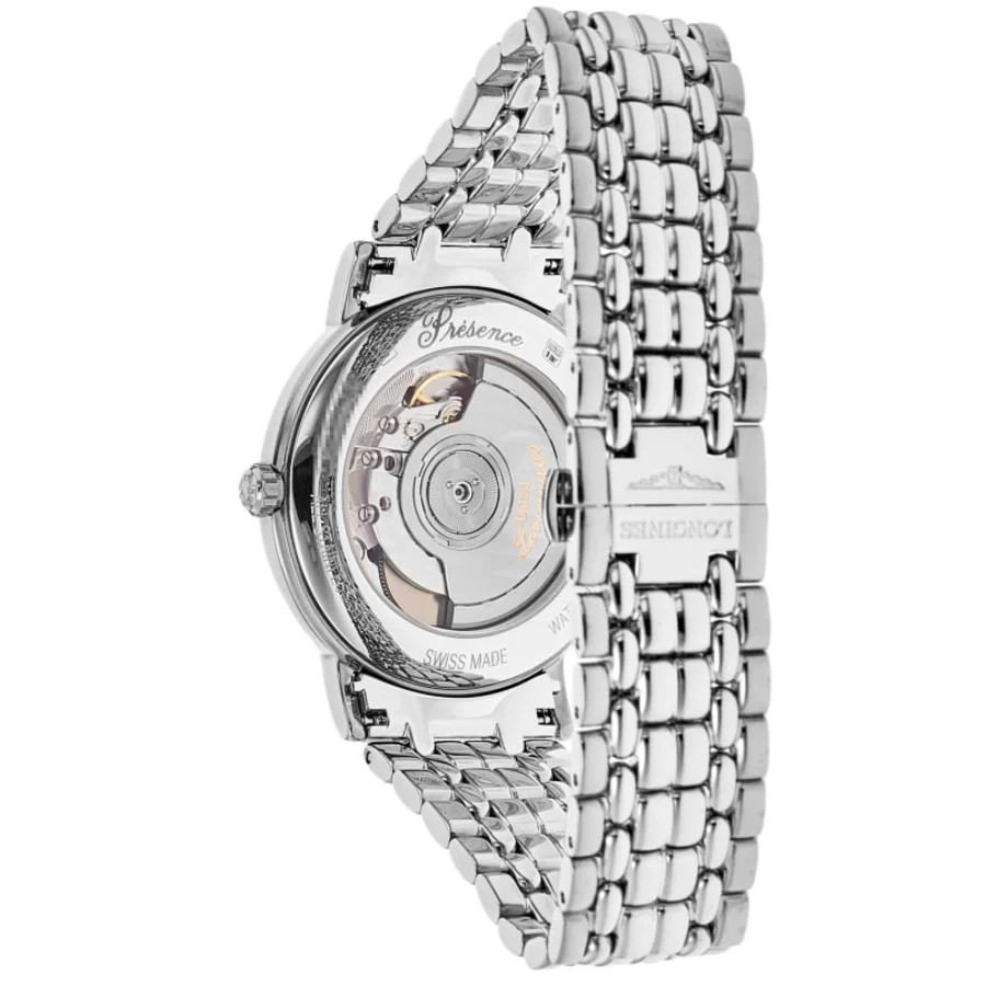 New Longines Presence Automatic White Dial Stainless Men’s Watch L4.904.4.11.6