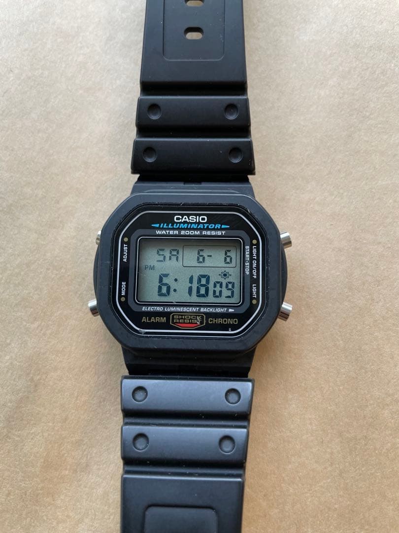CASIO G-SHOCK digital watch custom base