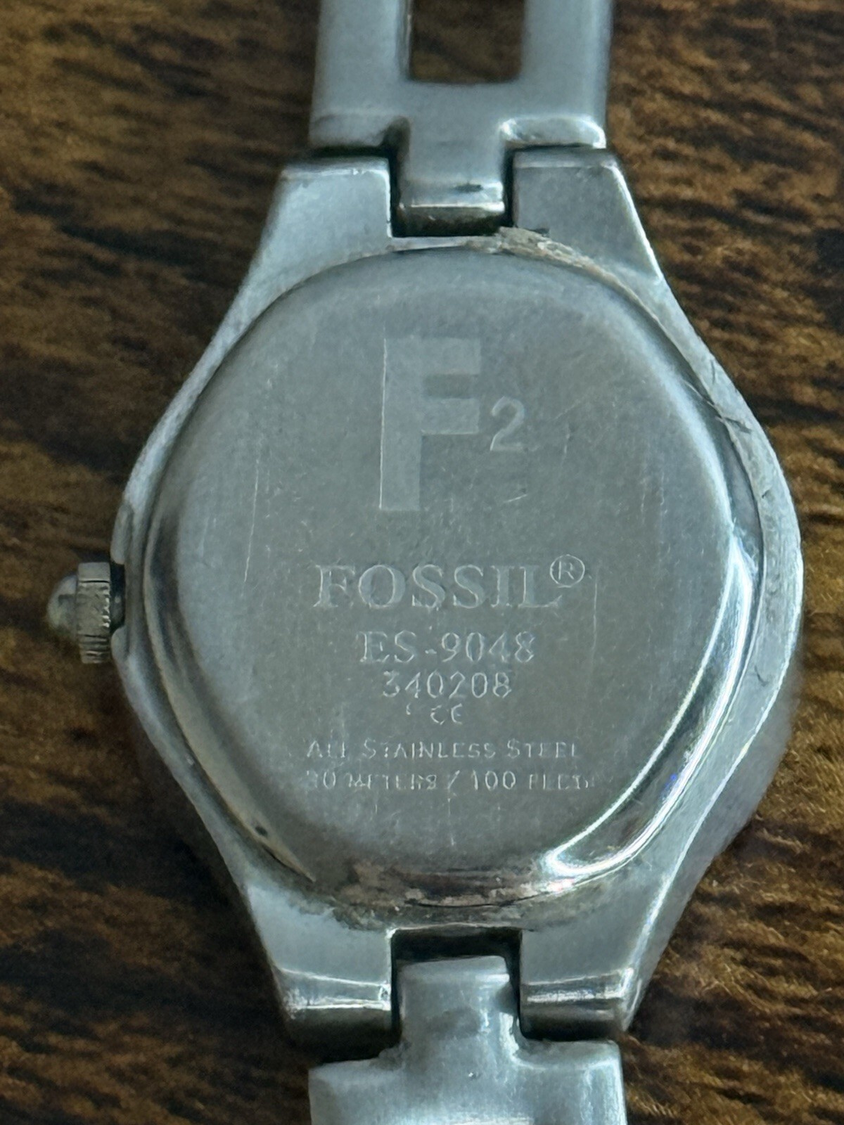Fossil ES-9048 Women’s Stainless Steel Quartz Bracelet Watch