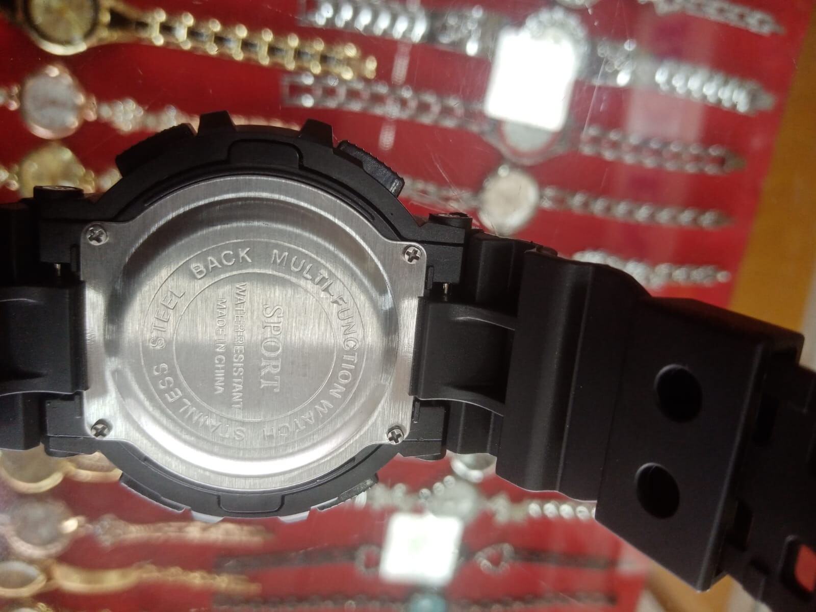 1Pcs Digital Sports Watch Large Face Water Resistant Wrist Watches For Men New